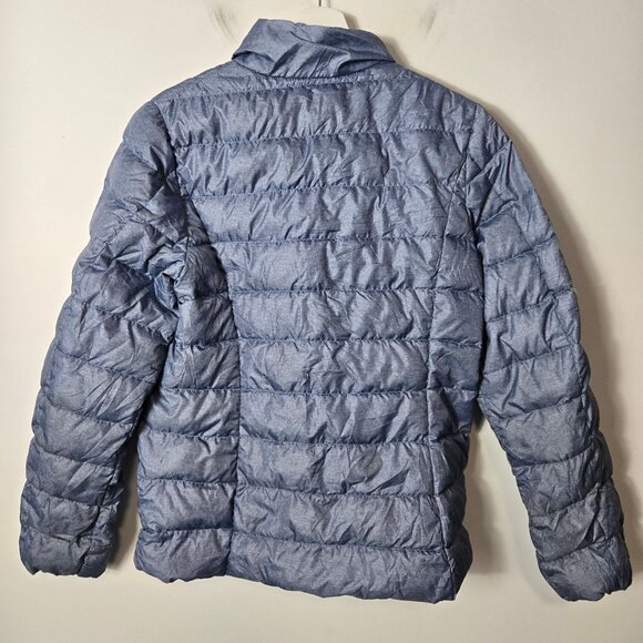 Eddie Bauer Women's Size M CirrusLite Puffer Down Blue Short Jacket - Picture 4 of 12